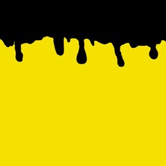 honey drips , black and yellow honeybee background