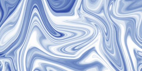 blue liquid marble background. Abstract blue liquid marble texture background vector. Wallpaper design abstract background. Elegant wavy background. Liquify Abstract Pattern with white .