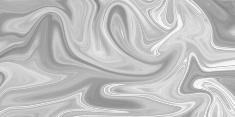 The texture of black and white marble pattern modern style Liquid background. gray marble pattern texture natural background. Paper with soft waves and white fabric liquid metallic art paint texture.
