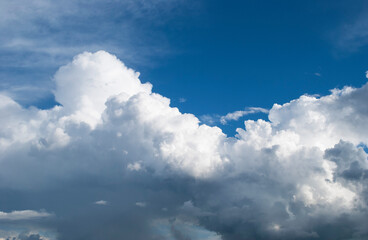 Obraz premium blue sky with clouds