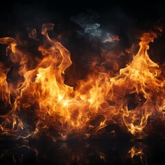 A mesmerizing fireball with radiant embers lighting up the night, signifying intense energy, potential danger, and thrilling excitement in a captivating display.