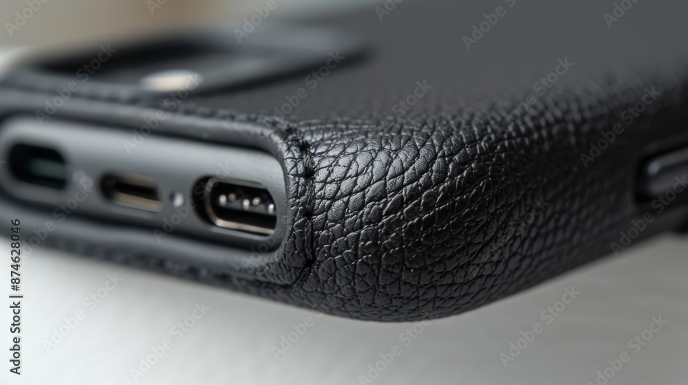 Poster a zoomedin look at the charging port on the case allowing for effortless charging with any standard 