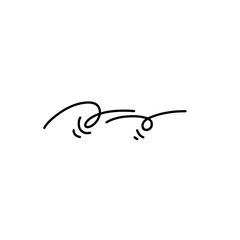 wind line icon