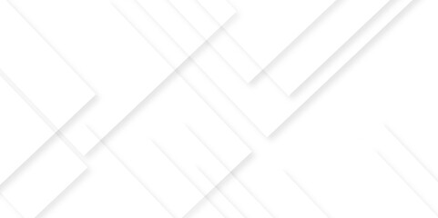 Abstract retro pattern seamless light white geometric square and line vector background. White and gray geometric square technology seamless white banner concept for business and presentation purpose