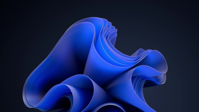 Blue technology background dynamic