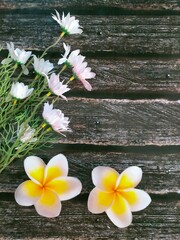 Bouquet of flower with blank space 