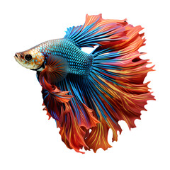 Fototapeta premium Beautyful fighting Fish