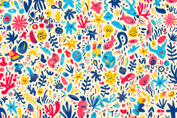 Colorful pattern background