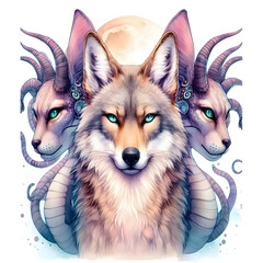 Nekos, Coyotes, and Neko Medusa Hybrids