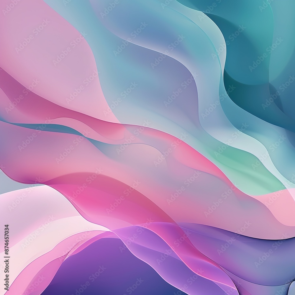 Poster design an abstract background for the iphone's home screen, featuring soft gradients and gentle tran