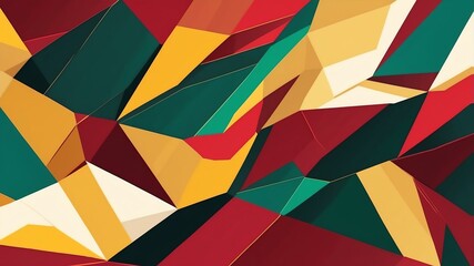 abstract color palette wallpaper with ruby red mustard background