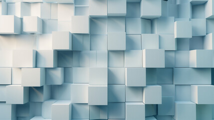 abstract background with cubes wall 3d wallpaper business background 