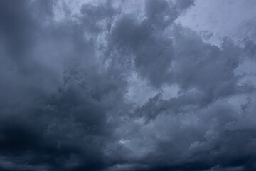 Obraz premium big clouds in sky before storm