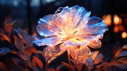 a bouquet of flowers with the word hibiscus on the bottom.