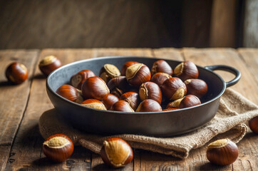 From Oven to Table: Warm Roasted Chestnuts