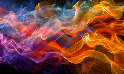 Obraz premium fire spark burn on dark background