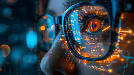 Smart glasses with advanced global analysis and data patterns