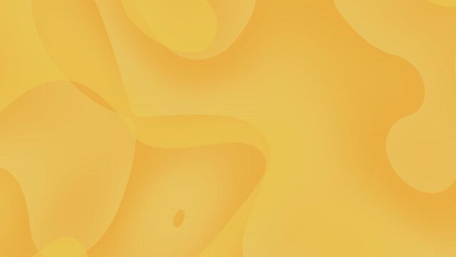 Abstract yellow gradient animated background with smooth waving animation.