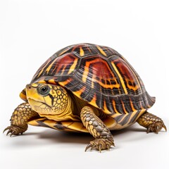 Obraz premium turtle on white background