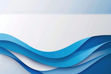 abstract curve white banner wallpaper template design modern illustration wave background blue backdrop style light concept colorful graphic pattern