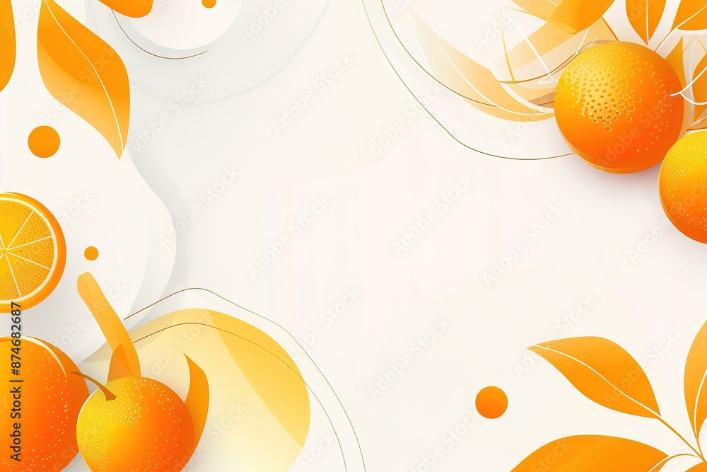 Poster abstract design template background vector banner shape concept graphic creative illustration patter