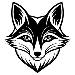 wolf head vector
