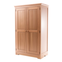 Wardrobe isolate on transparent png.

