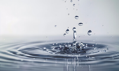 fresh water splashes