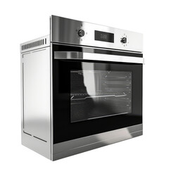 Kitchen stove, oven isolate on transparent png.
