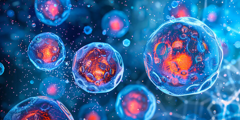 "Cellular Exploration: Microscopic View of Cells | Biological Discovery: Advanced Cell Visualization