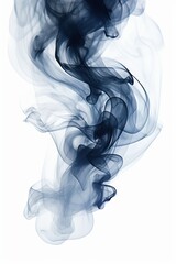 Dramatic smoke swirls and flows