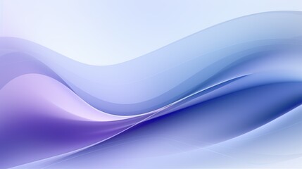 Naklejka premium Serene abstract landscape with flowing waves of light