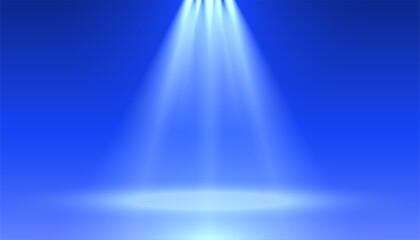 glowing studio spotlight illumination background for cinema or theater show