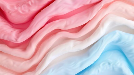 Obraz premium Soft pink and blue fabric texture background