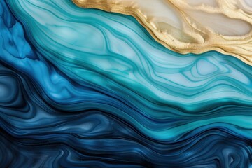 Vibrant abstract fluid art background