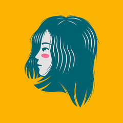 Character design avatar flat minimalist 139