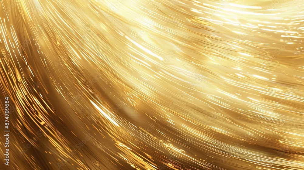 Poster a luxurious gold background with shimmering textures, perfect for adding a touch of opulence and sop