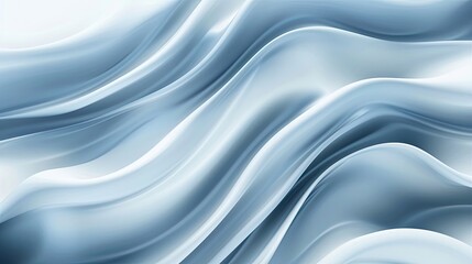 Naklejka premium Abstract background with flowing blue and white curves.