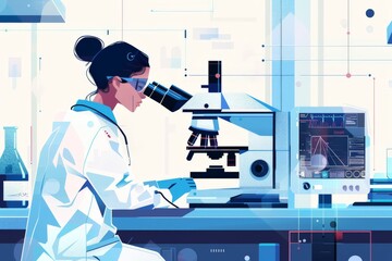 illustrations for medical technology