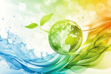 illustrations eco tech