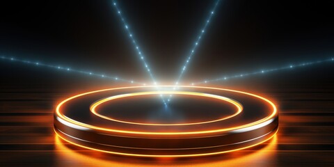 Futuristic Glow Stage