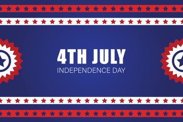 USA independence day vector element background © RideStudio™