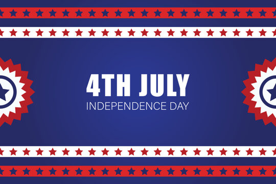 USA independence day vector element background