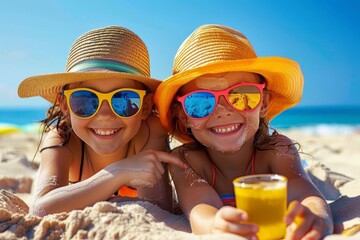 In summer, wear children's sunscreen