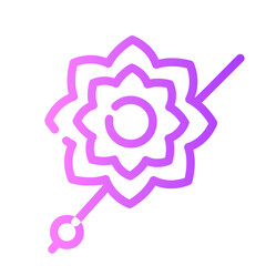 brooch Gradient icon