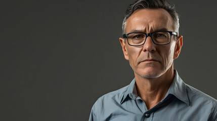 Obraz premium Corporate Headshots Emphasizing Facial Expressions in