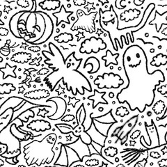 seamless abstract pattern background fabric fashion design print wrapping paper digital illustration art texture textile wallpaper 