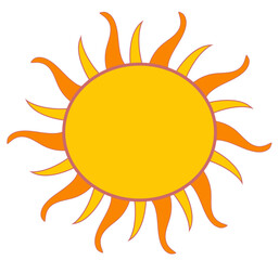 A Beautiful hotest Sun.