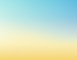 穏やかな夏の日差しをイメージした水色と黄色のグラデーション素材