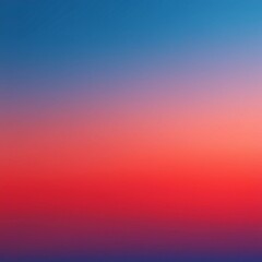 Naklejka premium 赤と青の夕焼け空をイメージしたグラデーション素材